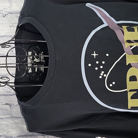 TRUE RELIGION Black Flight Mission Nasa T Shirt Large - Picture 3 of 8